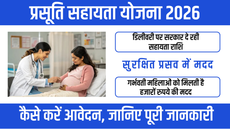 Prasuti Sahay Yojana 2026 से मिलेगा आर्थिक लाभ