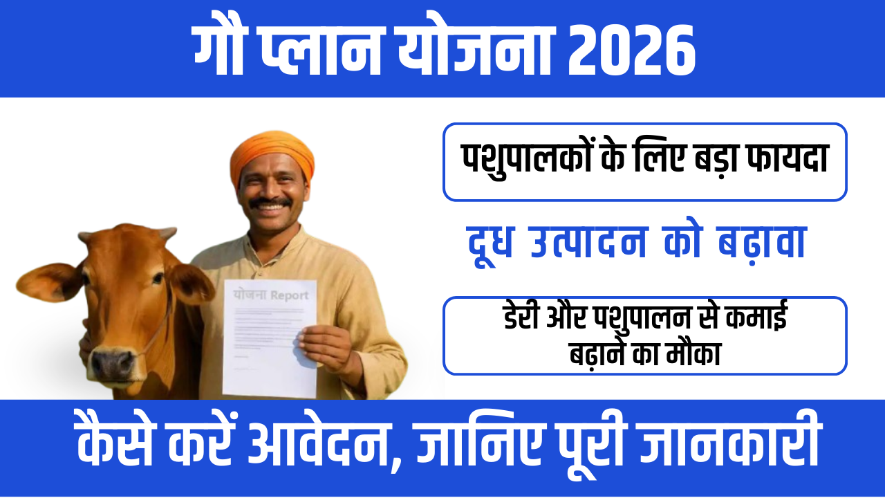 Gau Palan Yojana 2026 : पशुपालकों और किसानों के लिए नई सहायता योजना