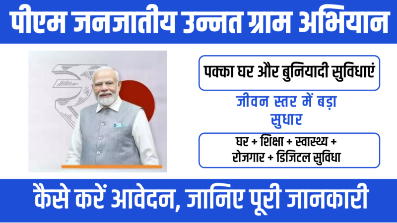 PM Janjatiya Unnat Gram Abhiyan 2026 : आदिवासी विकास की नई क्रांति