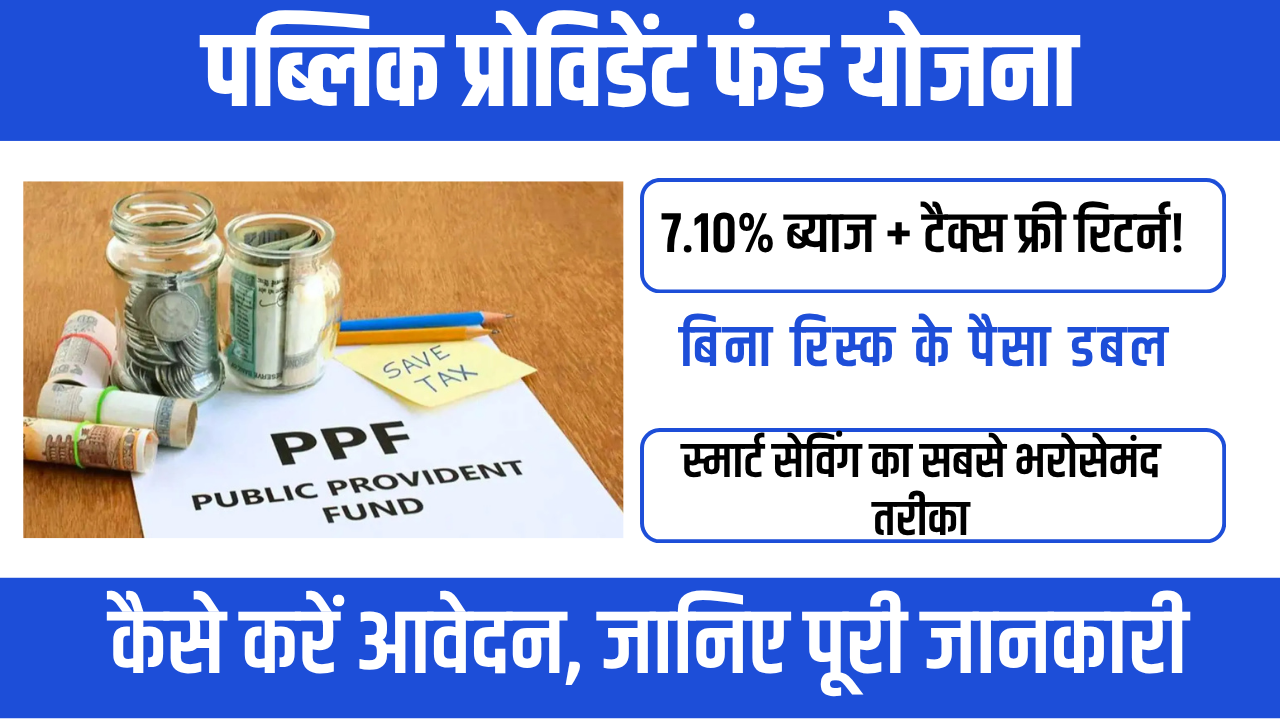 Public Provident Fund 2026 : 7.10% ब्याज के साथ सुरक्षित और टैक्स-फ्री निवेश